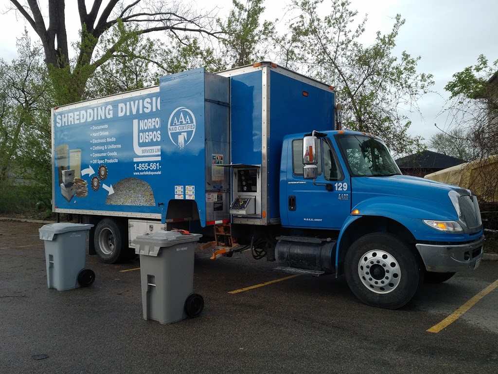 Norfolk Shredding, a Division of Norfolk Disposal Services Ltd. | 811 Old Hwy 24, Waterford, ON N0E 1Y0, Canada | Phone: (519) 443-7962