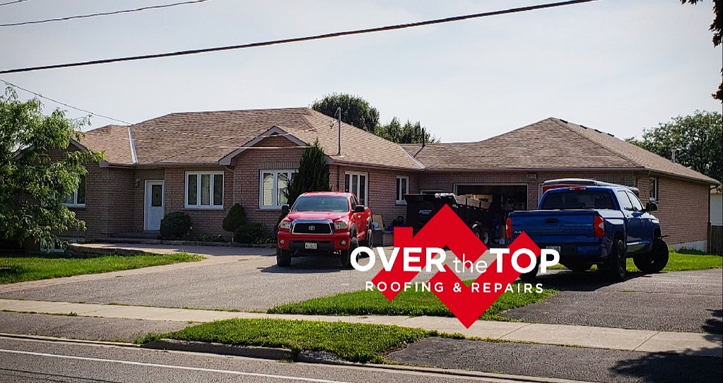 Over The Top - Roofing & Repairs | 805 Sylvia St, Oshawa, ON L1H 5M5, Canada | Phone: (905) 922-4888
