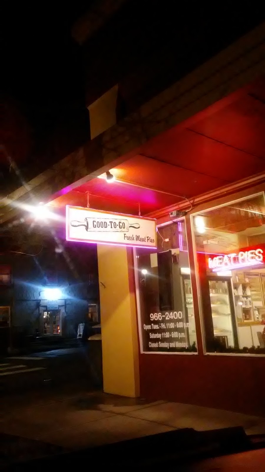 Good To Go Meat Pies | 128 W Main St, Everson, WA 98247, USA | Phone: (360) 966-2400