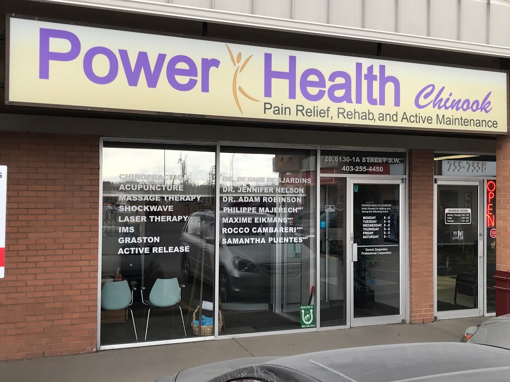 Power Health Chinook | 6130 1a St SW # 28, Calgary, AB T2H 0G3, Canada | Phone: (403) 255-4450