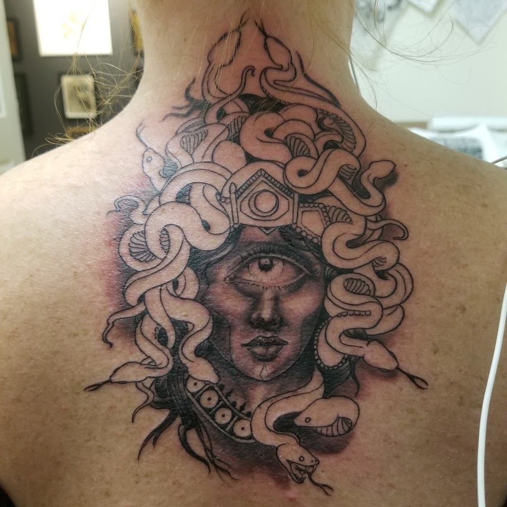 Grindstone Tattoo & Gallery | 64 Hamilton St N Unit 13, Waterdown, ON L0R 2H0, Canada | Phone: (289) 895-7920