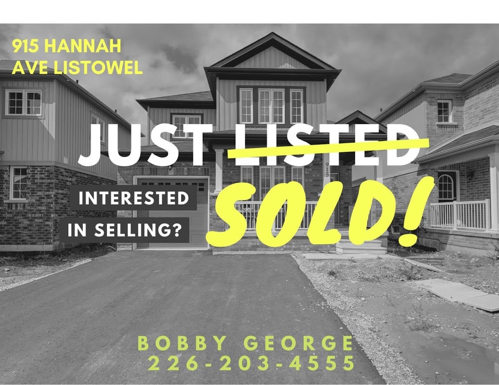 BOBBY GEORGE REAL ESTATE | 320 Armstrong St W, Listowel, ON N4W 0E5, Canada | Phone: (226) 203-4555