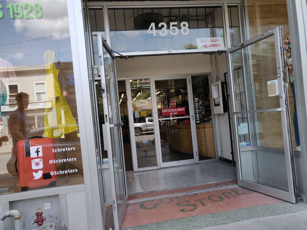 Schreters Clothing and Footwear | 4358 Boul St-Laurent, Montréal, QC H2W 1Z5, Canada | Phone: (514) 845-4231