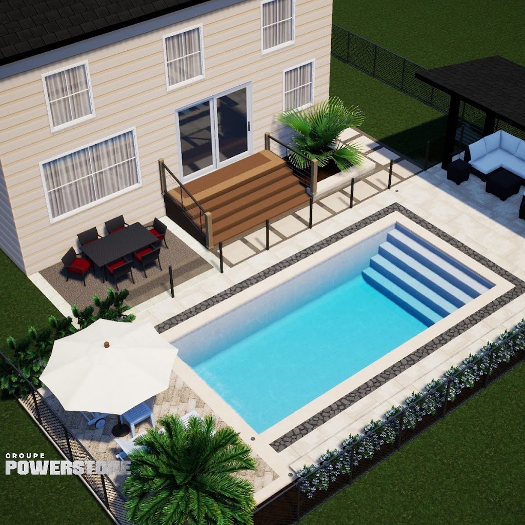 Piscine POWERSTONE Pools | 3200 Rte Harwood, Vaudreuil-Dorion, QC J7V 8P2, Canada | Phone: (514) 612-4677