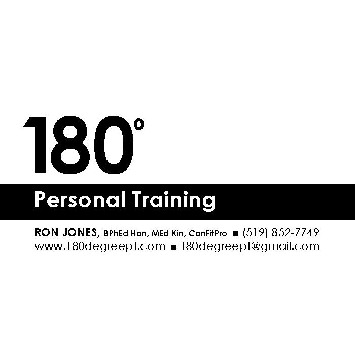 180 Degree Personal Training | 90 Sir James Ct, Arva, ON N0M 1C0, Canada | Phone: (519) 852-7749