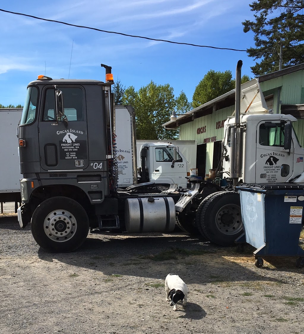 Orcas Island Freight Lines | 34 W Beach Rd B, Eastsound, WA 98245, USA | Phone: (360) 376-2303