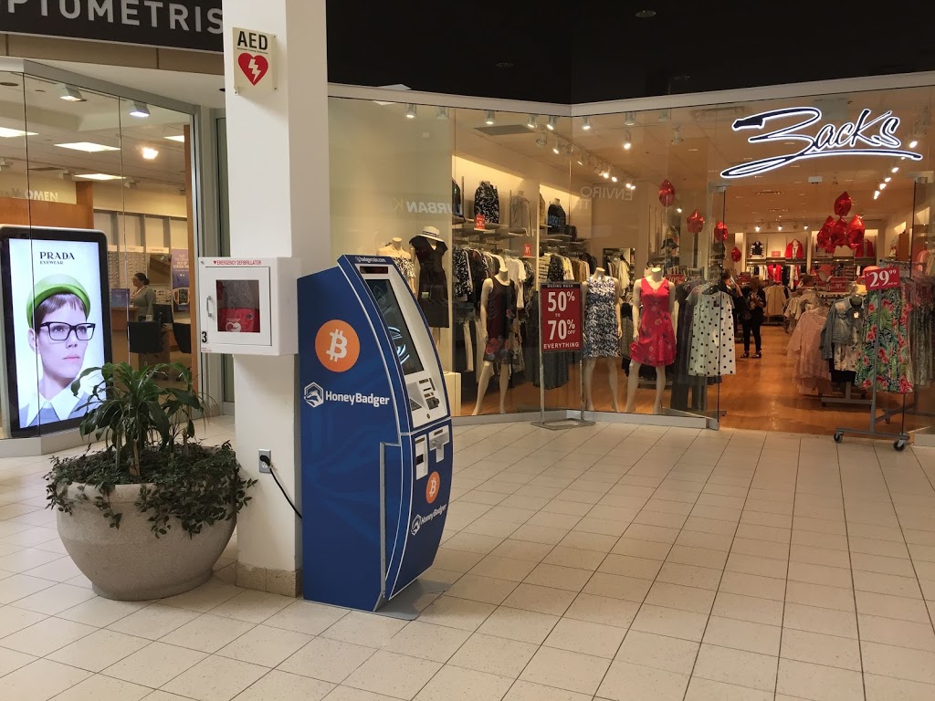 HoneyBadger Bitcoin ATM at Lambton Mall | 1380 London Rd, Sarnia, ON N7S 3Y1, Canada | Phone: (604) 787-1220