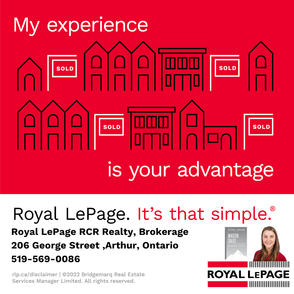 Rebecca Hostrawser Royal Lepage RCR | 206 George St, Arthur, ON N0G 1A0, Canada | Phone: (519) 216-3845