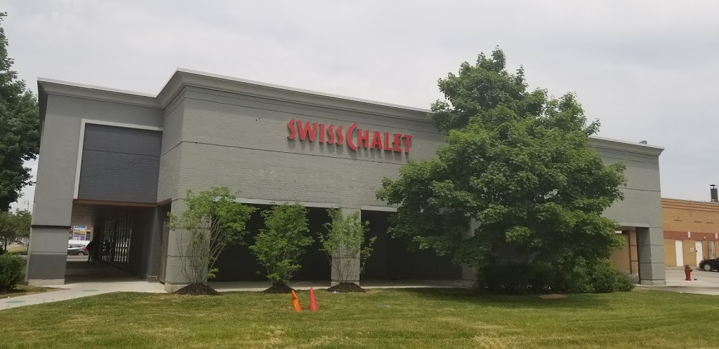 Swiss Chalet | 4555 Hurontario St Unit 1, Mississauga, ON L4Z 3L9, Canada | Phone: (905) 890-9330