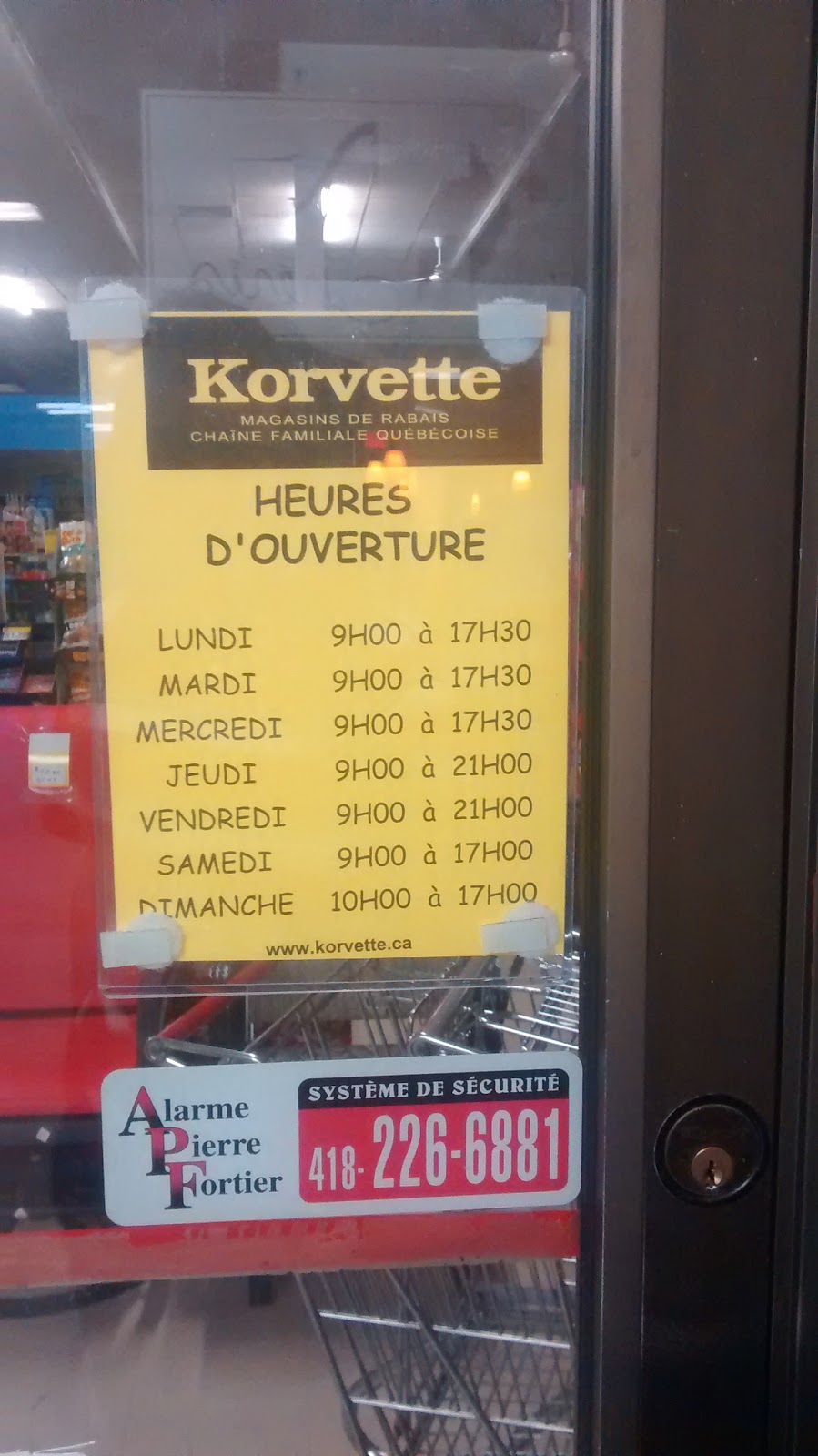 Magasin Korvette - Saint-Joseph-de-Beauce | Carrefour Saint-Joseph, 1021 Avenue du Palais, Saint-Joseph-de-Beauce, QC G0S 2V0, Canada | Phone: (418) 397-4250