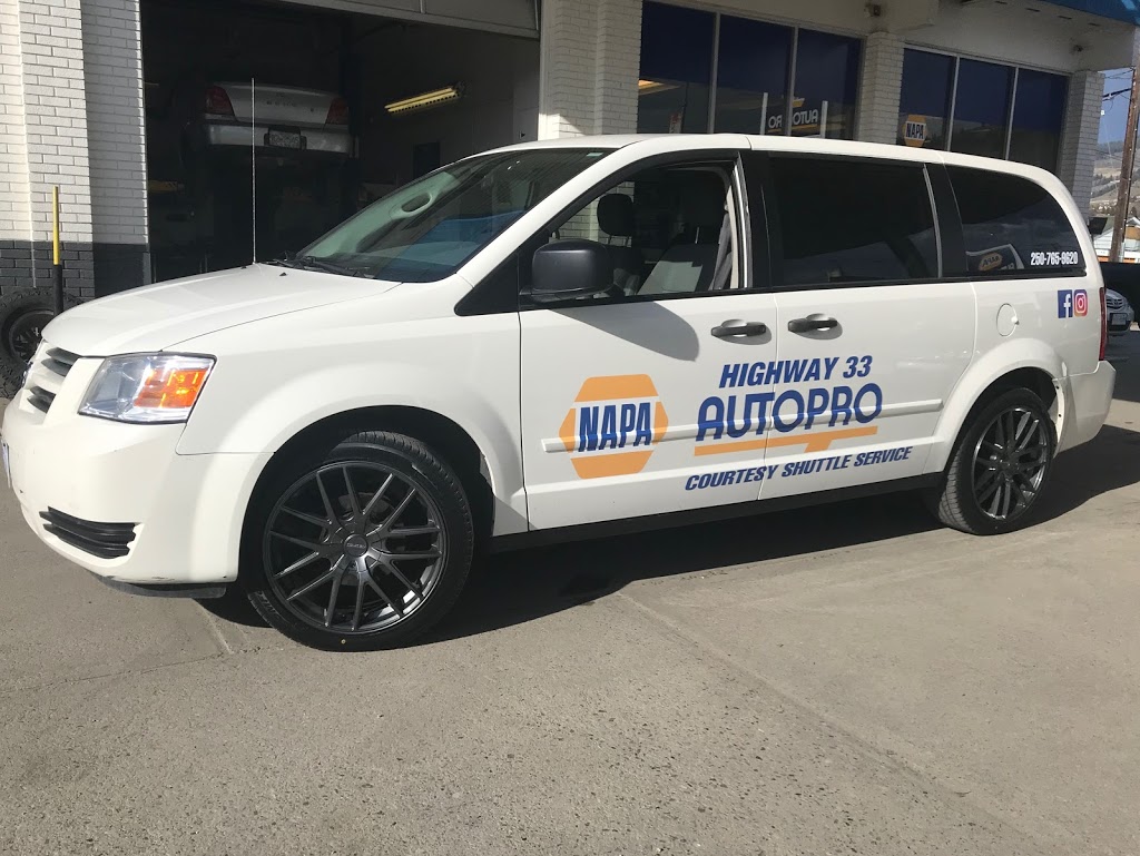 NAPA AUTOPRO - Highway 33 AUTOPRO | 160 BC-33 E, Kelowna, BC V1X 2A2, Canada | Phone: (250) 765-9620
