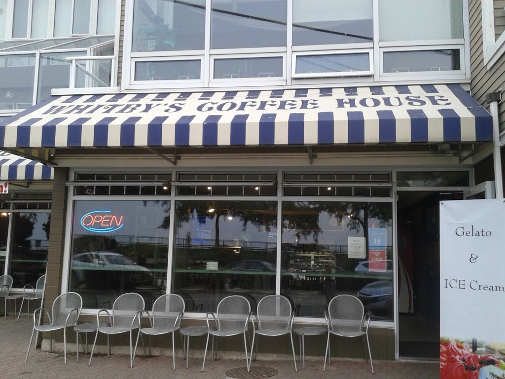 Whitbys Coffee House | 14829 Marine Dr, White Rock, BC V4B 3P5, Canada | Phone: (604) 535-0200