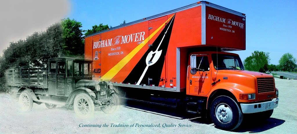 Bigham the Mover Limited | 400 Springbank Ave S, Woodstock, ON N4V 1B2, Canada | Phone: (519) 537-5568