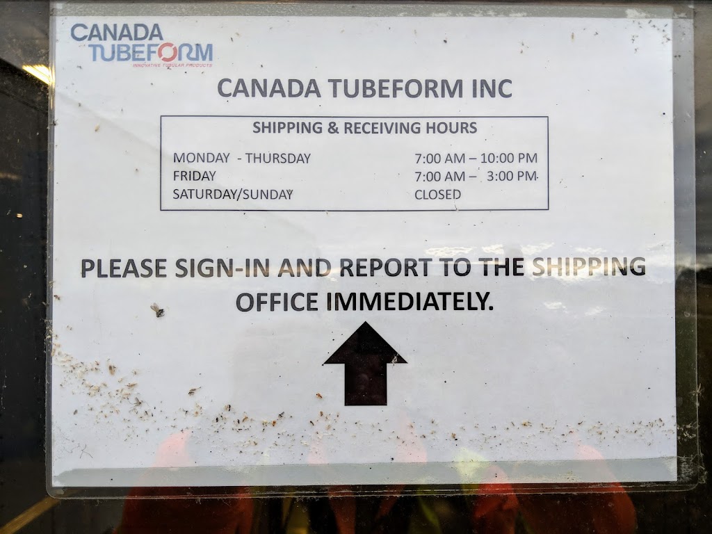 Canada Tubeform | 2879 Innovation Drive, London, ON N6M 0B6, Canada | Phone: (519) 451-9995