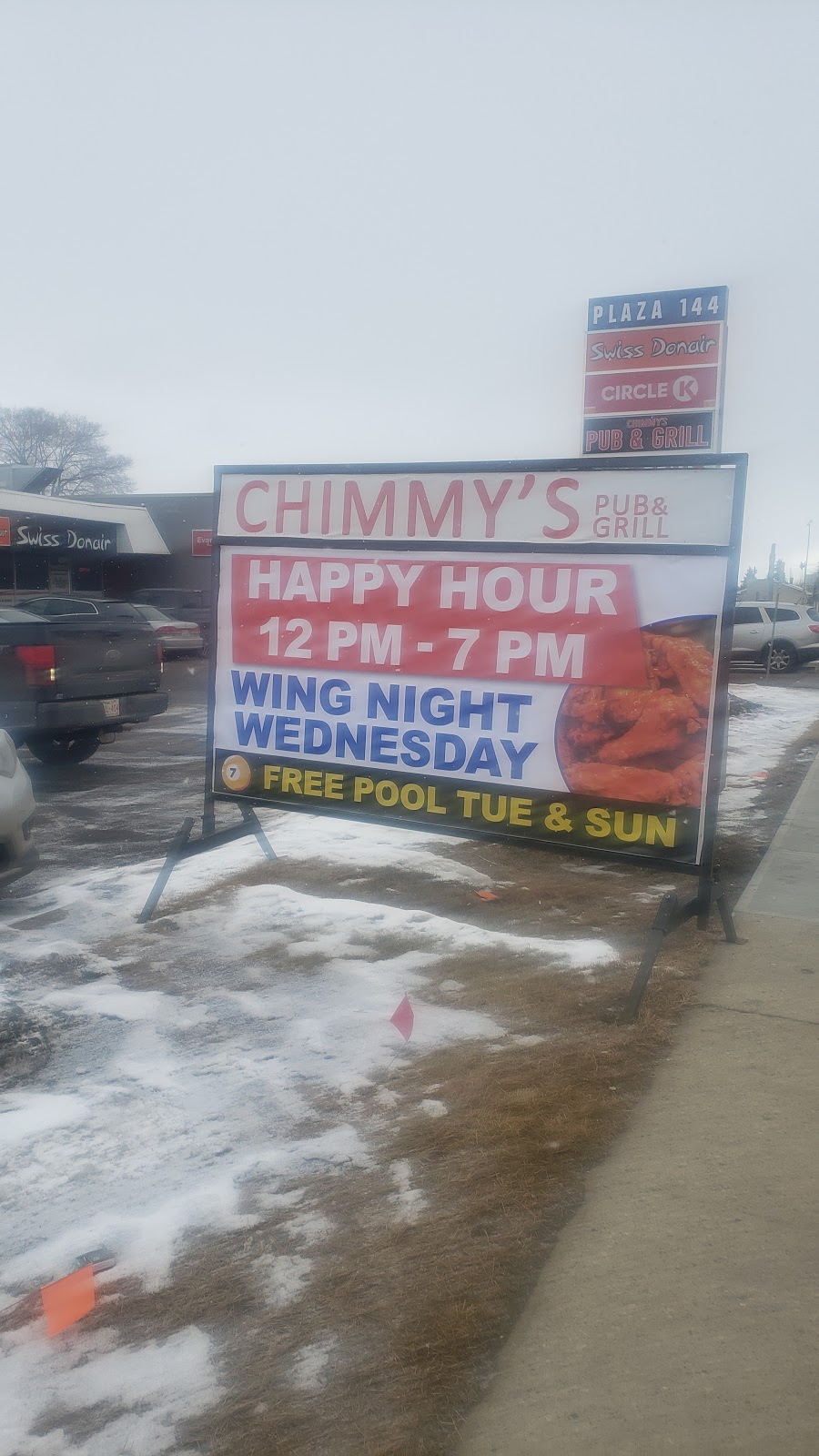 Chimmys Neighbourhood Pub & Grill | 8318 144 Ave NW, Edmonton, AB T5E 2H4, Canada | Phone: (780) 478-1770