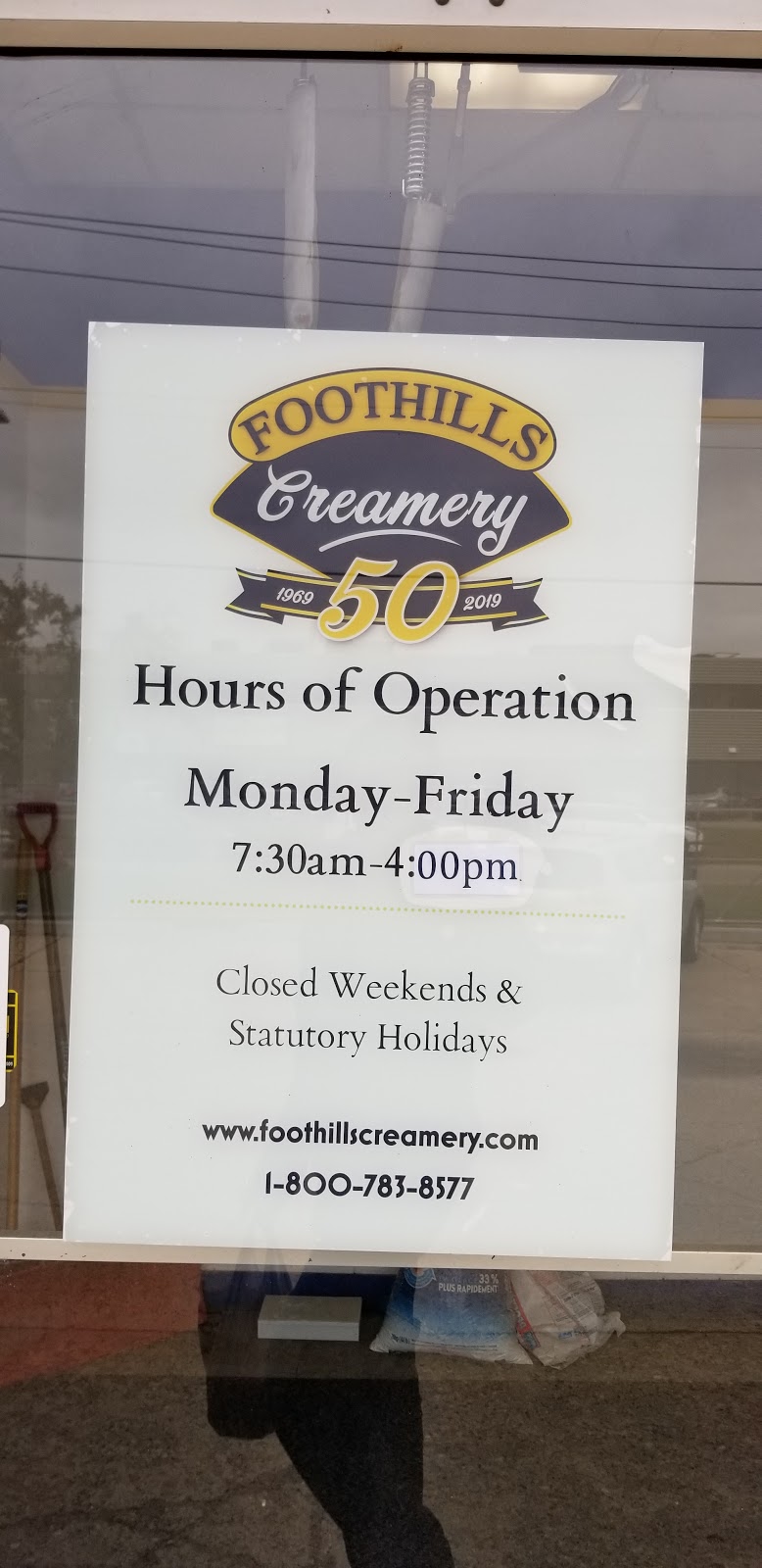 Foothills Creamery Ltd | 9350 48 St NW, Edmonton, AB T6B 2R3, Canada | Phone: (800) 783-8577
