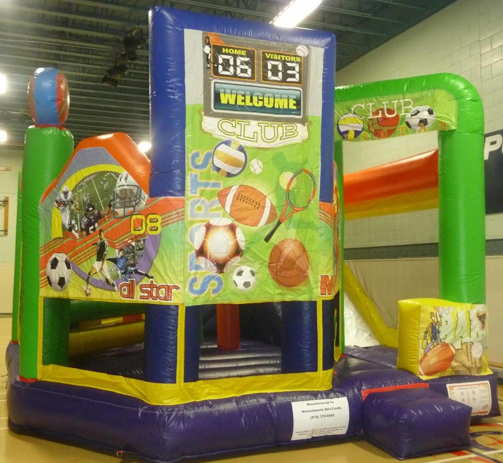 Amusements gonflables Déli-Candy | 3510 Boulevard Thibeau, Trois-Rivières, QC G8W 2H5, Canada | Phone: (819) 379-0402
