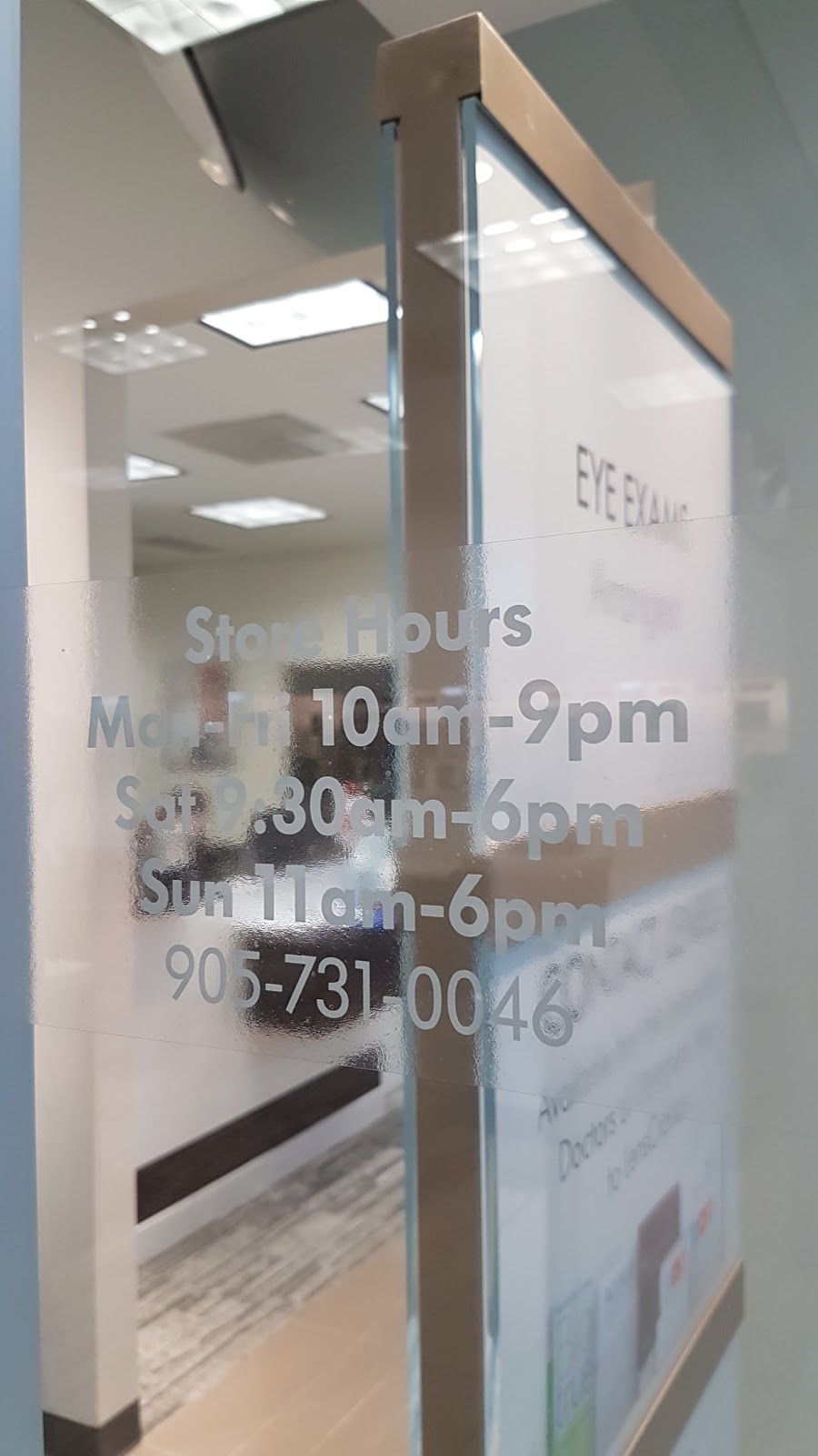 LensCrafters | One Promenade Cir #253A, Thornhill, ON L4J 4P8, Canada | Phone: (905) 731-0046