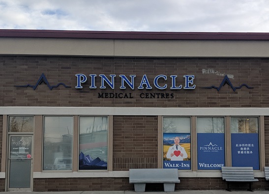 Pinnacle Medical Centres | 8220 Centre St N #170, Calgary, AB T3K 1J7, Canada | Phone: (403) 910-2596