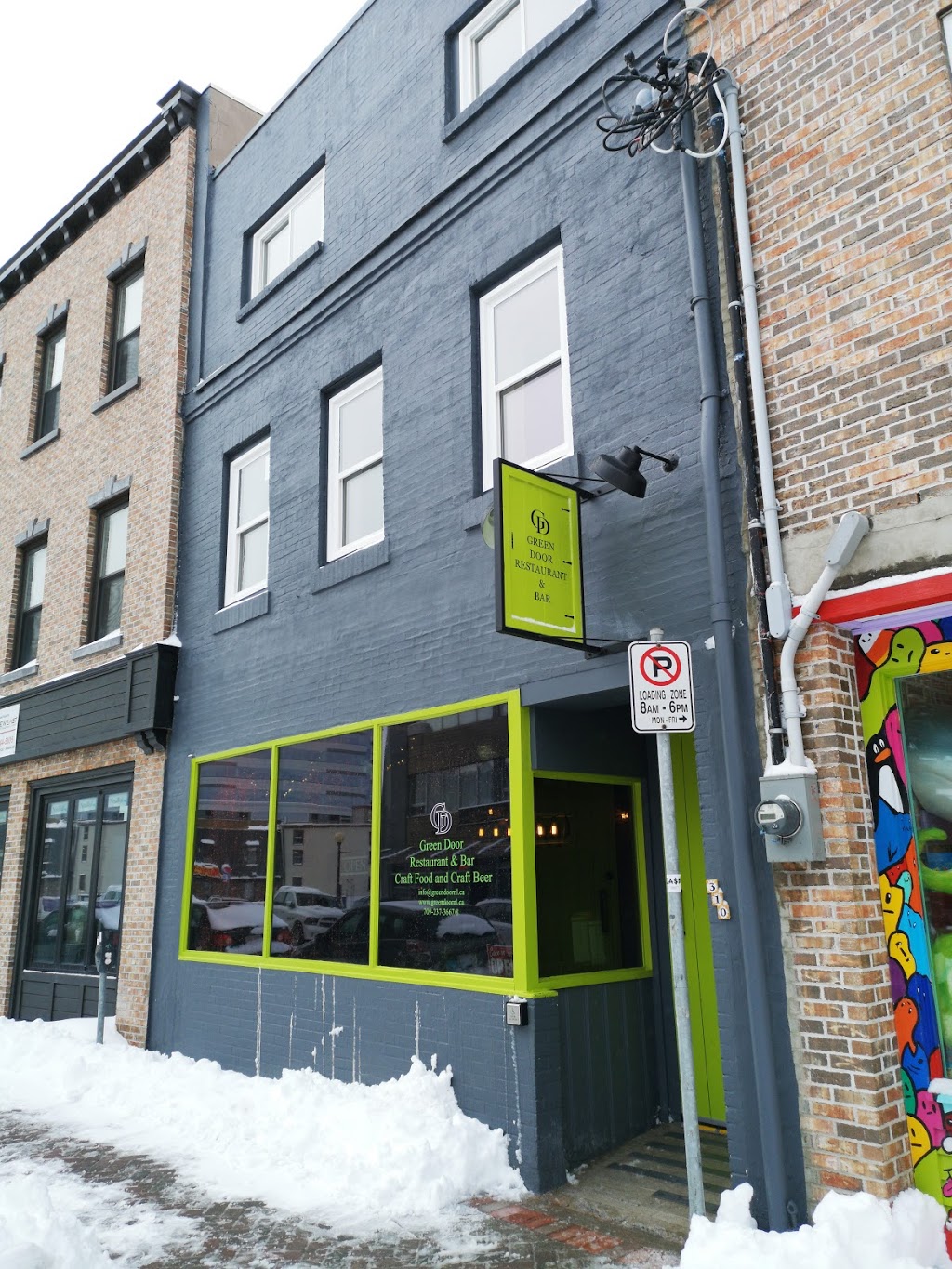 Green Door Restaurant & Bar | 310 Water St, St. Johns, NL A1C 1B8, Canada | Phone: (709) 237-3667