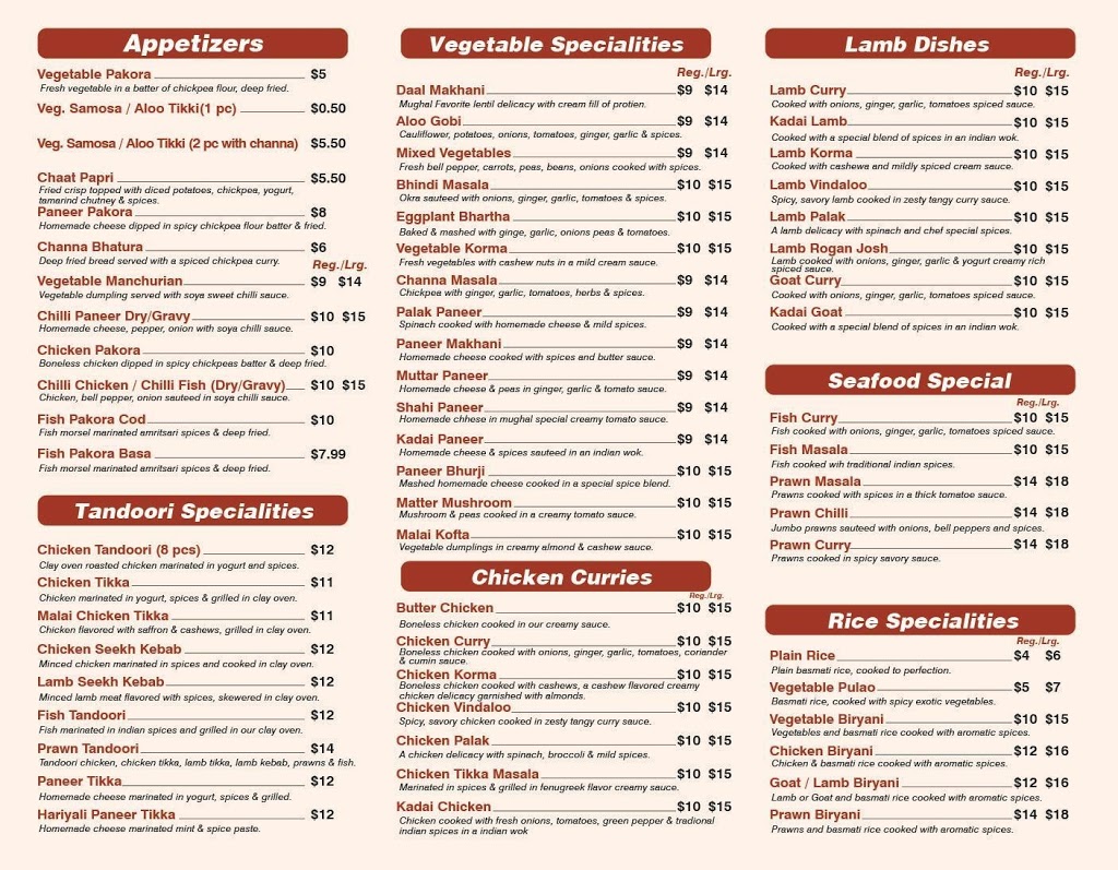 Mughal Gardens Restaurant | 12788 76a Ave Unit #103, Surrey, BC V3W 1S9, Canada | Phone: (604) 592-2223