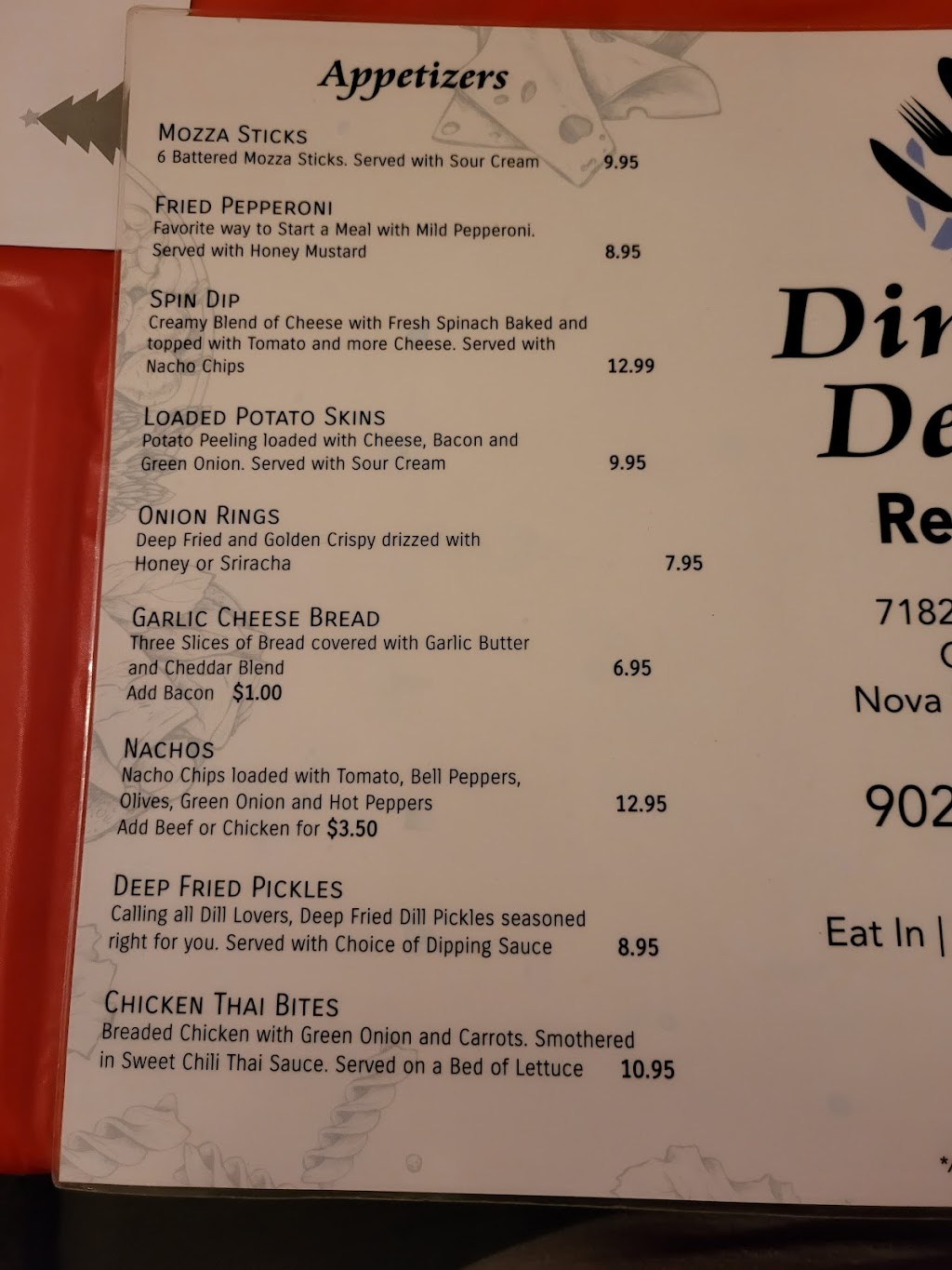 Diners Delight Family Restaurant | 7182 Nova Scotia Trunk 1, Coldbrook, NS B4R 1A2, Canada | Phone: (902) 365-5020