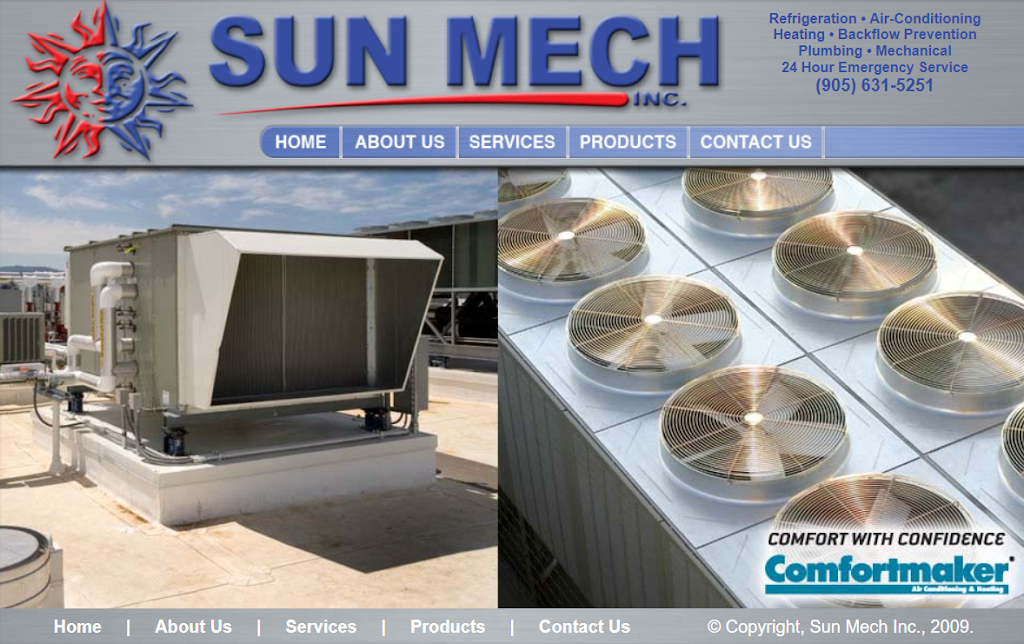 Sun Mech Inc | 483 Enfield Rd, Burlington, ON L7T 2X5, Canada | Phone: (905) 631-5251