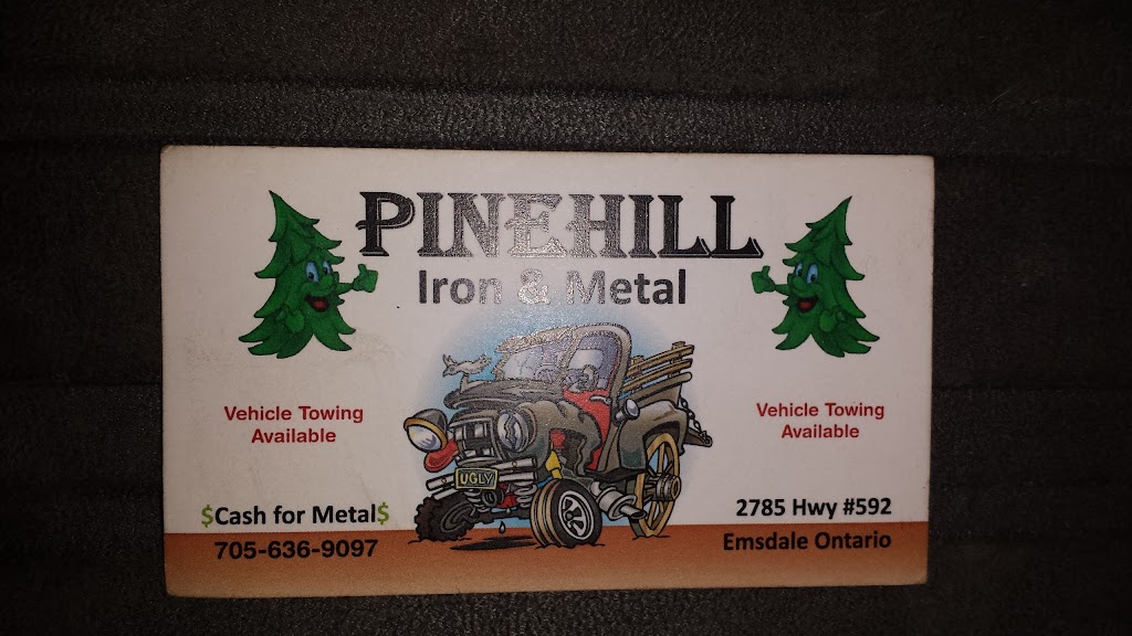Pinehill Iron & Metal INC | 2785 Ontario 592, Emsdale, ON P0A 1J0, Canada | Phone: (705) 636-9097