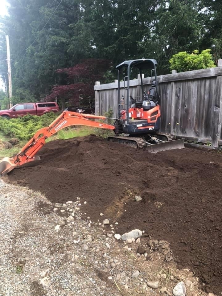 Rise & Shine Excavating/Landscaping | 8373 N Island Hwy, Black Creek, BC V9J 1H2, Canada | Phone: (250) 702-7935