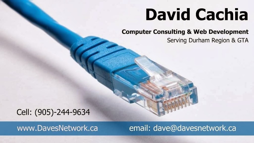 Daves Network | Montague Ave, Courtice, ON L1E 3J7, Canada | Phone: (905) 244-9634