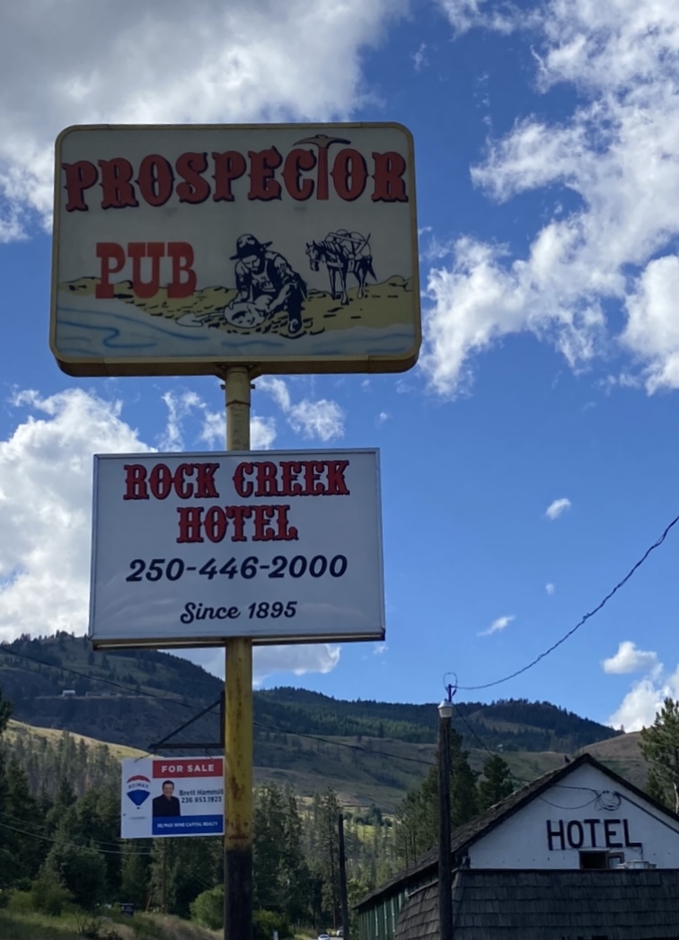 Prospector Pub | 1620 BC-33, Rock Creek, BC V0H 1Y0, Canada | Phone: (250) 446-2000