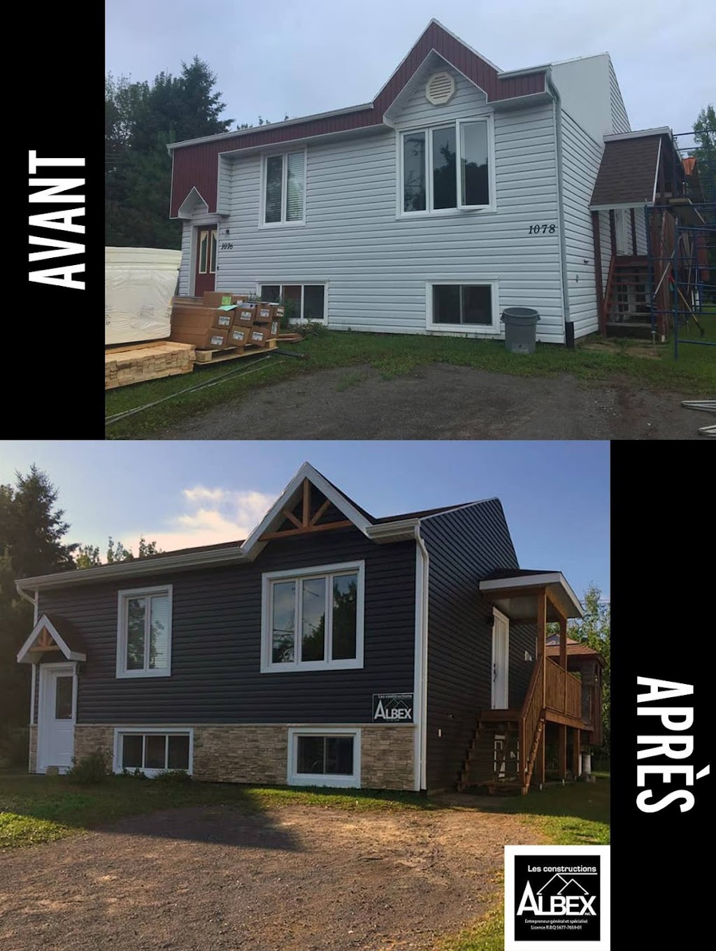 Constructions Albex | 835 Chemin St Germain, Sainte-Adèle, QC J8B 2E6, Canada | Phone: (819) 216-9360