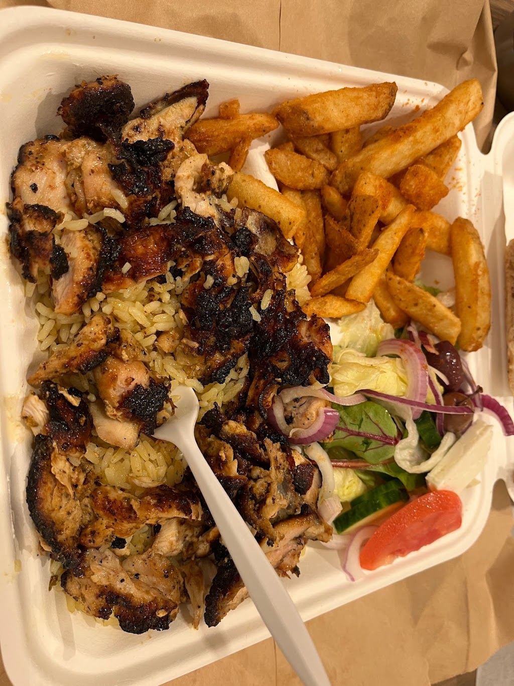 Souvlaki Bar Express (Pointe-Claire) | 6801 Route Transcanadienne, Pointe-Claire, QC H9R 5J2, Canada | Phone: (514) 630-6060