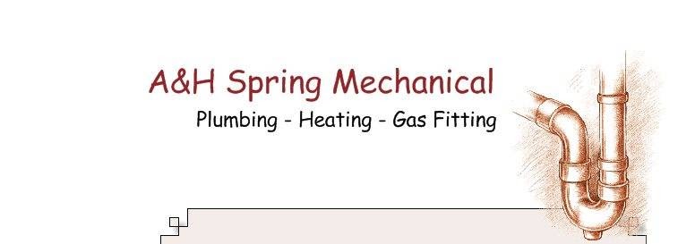 A&H Spring Mechanical Ltd. | plumber | 449 Grandview St W, Moose Jaw, SK S6H 5L2, Canada | 3066842248 OR +1 306-684-2248