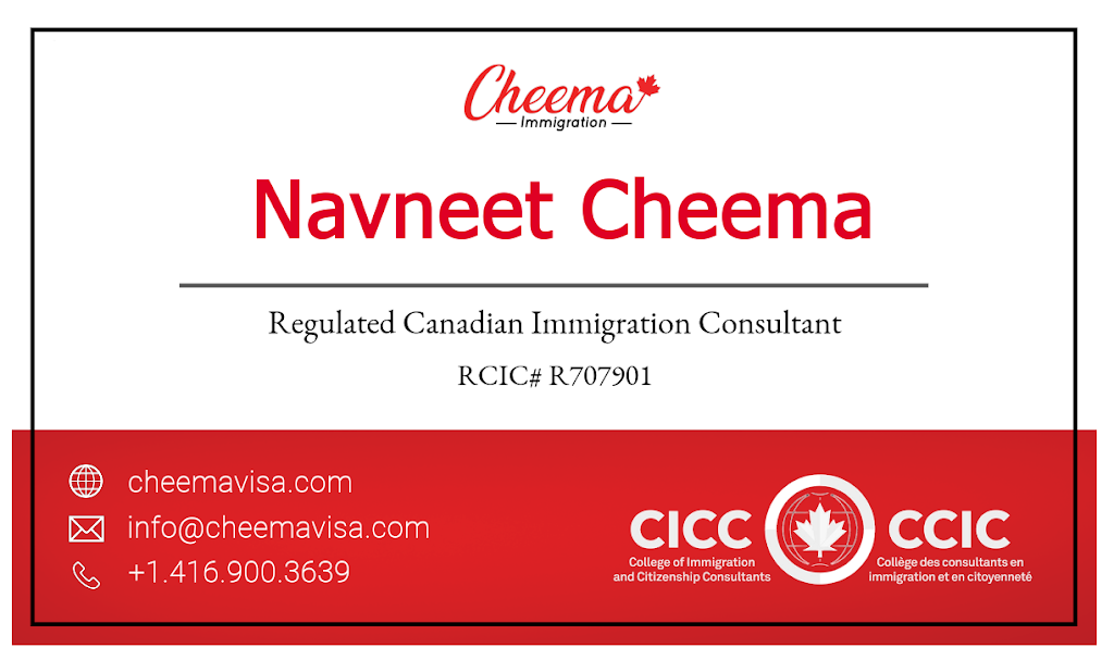 Cheema Immigration Inc. | 371 Salisbury Ave, Cambridge, ON N1S 0A2, Canada | Phone: (416) 900-3639