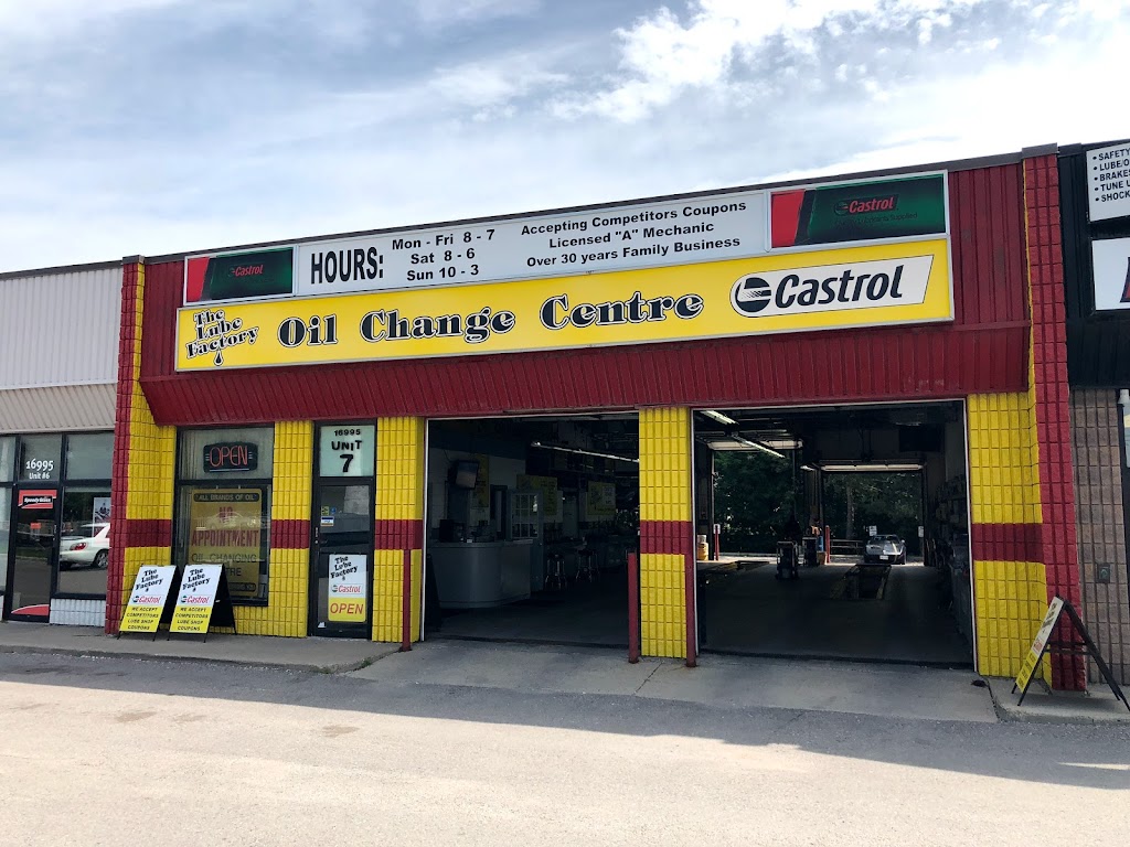 The Lube Factory Oil Change Centre | 16995 Yonge St, Newmarket, ON L3Y 5Y1, Canada | Phone: (905) 895-5339