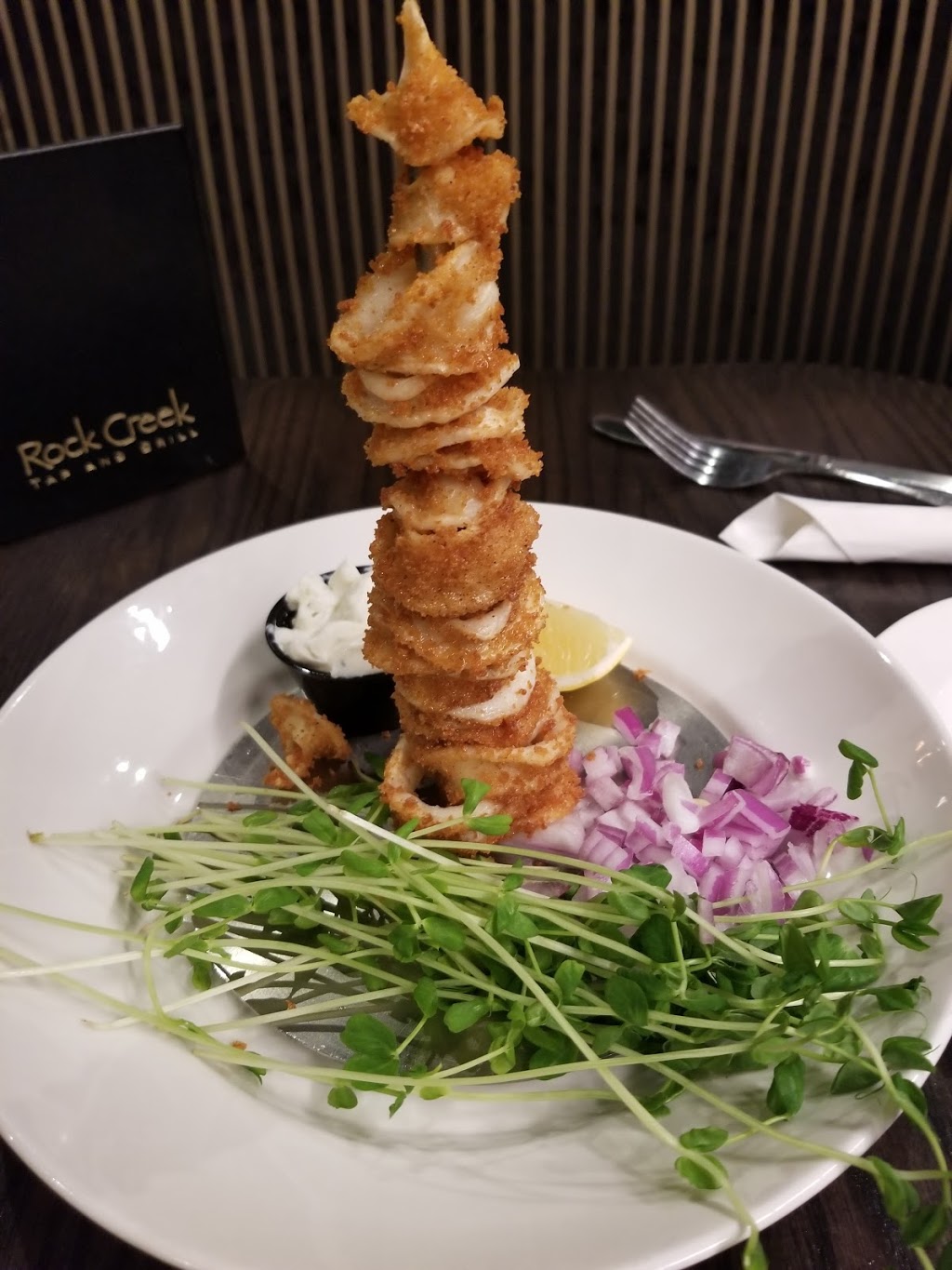 Rock Creek Tap and Grill | 3020 Preston Ave S #210, Saskatoon, SK S7T 0V2, Canada | Phone: (306) 954-4220