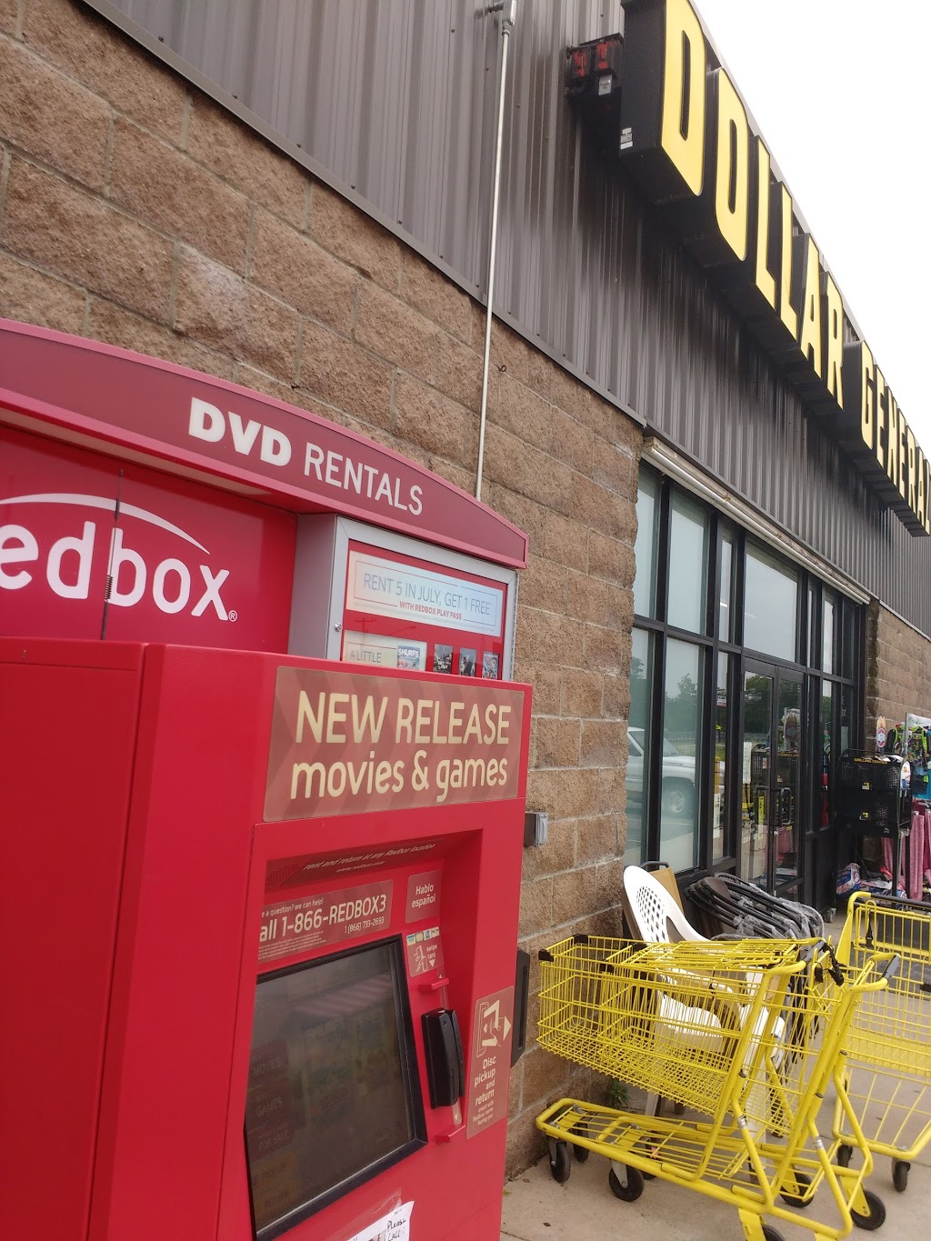 Redbox | 10855 Gowanda State Rd, North Collins, NY 14111, USA | Phone: (866) 733-2693