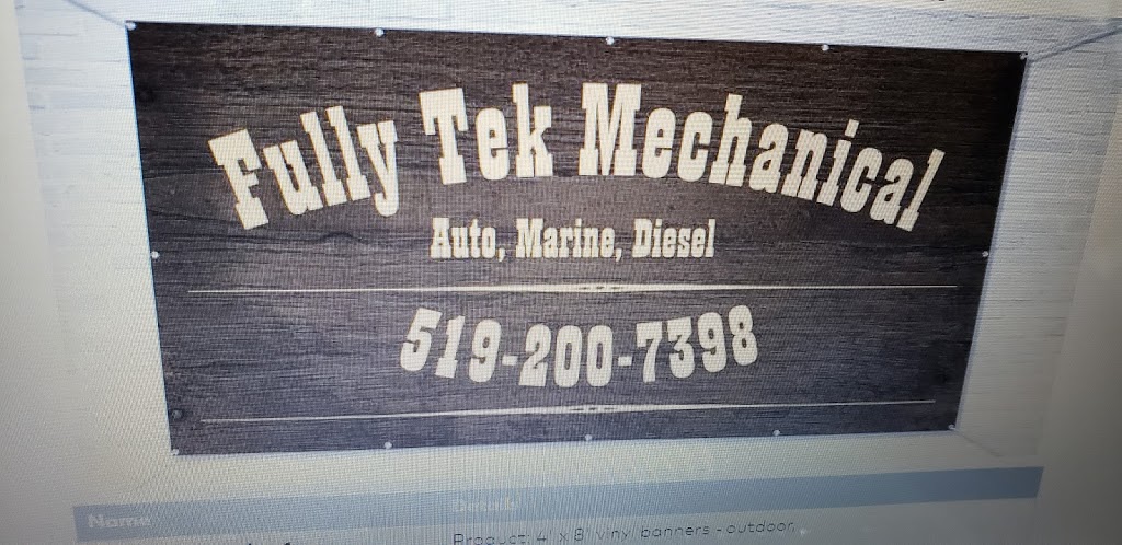 Fully Tek Mechanical | 4212 Oil Heritage Rd, Petrolia, ON N0N 1R0, Canada | Phone: (519) 200-7398