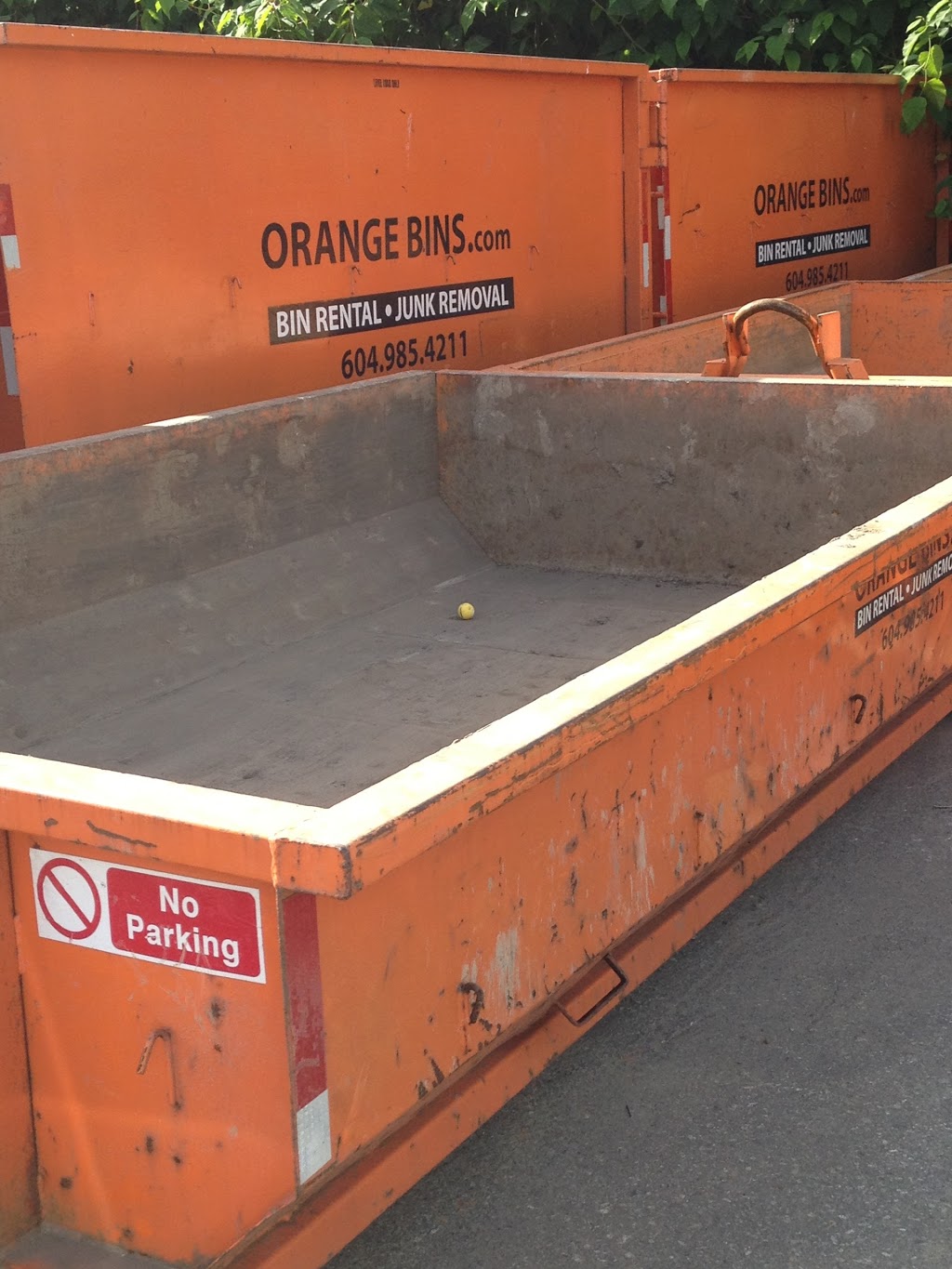Orange Bins - Bin rental Burnaby | 4111 Hastings St, Burnaby, BC V5C 6T7, Canada | Phone: (604) 445-1000