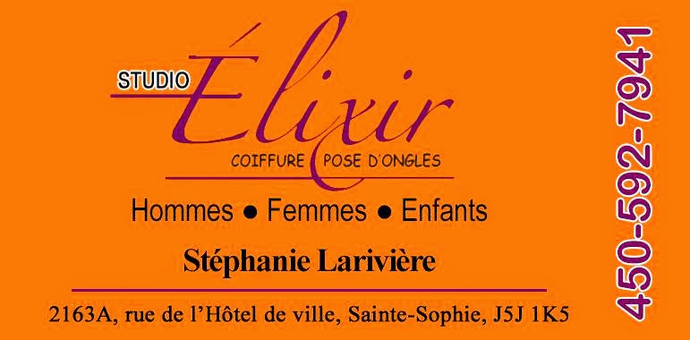 Studio Élixir | 1k5, 2163A Rue de lHôtel de Ville, Sainte-Sophie, QC J5J 2P6, Canada | Phone: (450) 592-7941