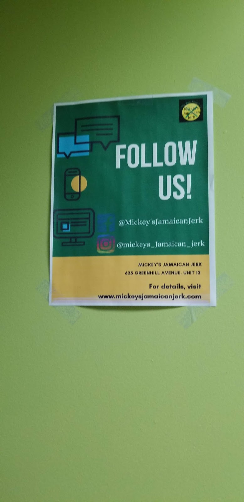 Mickeys Jamaican Jerk | 625 Greenhill Ave, Hamilton, ON L8K 5N8, Canada | Phone: (905) 561-7878
