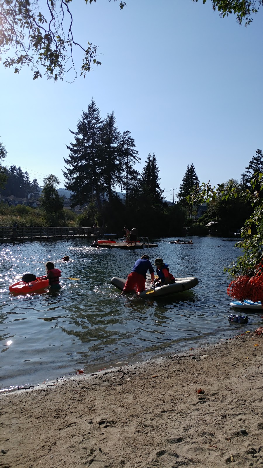 Langford Lake Beach Park | 3018 Trillium Rd, Victoria, BC V9B 4G3, Canada | Phone: (250) 478-7882