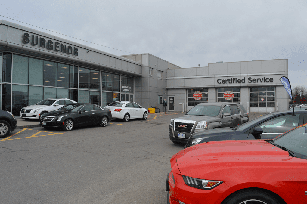 Surgenor Ottawa Chevrolet Buick GMC Cadillac | 939 St Laurent Blvd, Ottawa, ON K1K 3B1, Canada | Phone: (613) 741-0741