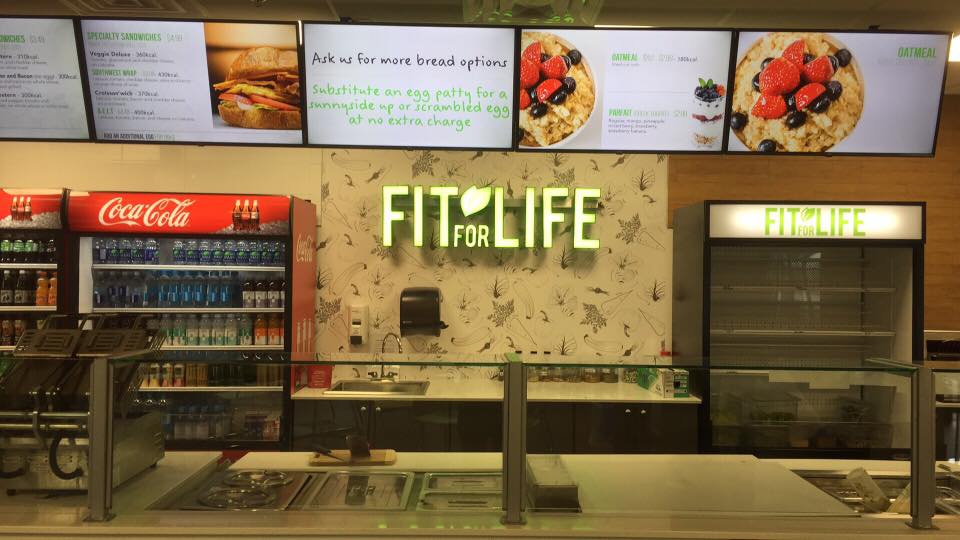 Fit For Life Sandwich Bar | 430 The Boardwalk, (Located in Medical Center), Waterloo, ON N2T 0C1, Canada | Phone: (519) 585-1828