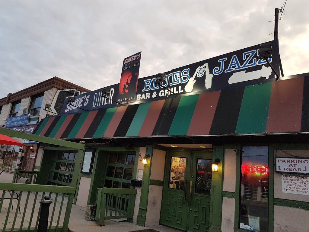 Simcoe Blues and Jazz, Bar & Grill | restaurant | 926 Simcoe St N, Oshawa, ON L1G 4W2, Canada | 9054351111 OR +1 905-435-1111