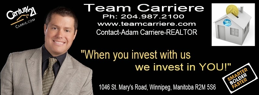 Adam Carriere, REALTOR®, Century21Carrie.com | 1046 St Marys Rd, Winnipeg, MB R2M 5S6, Canada | Phone: (204) 987-2100