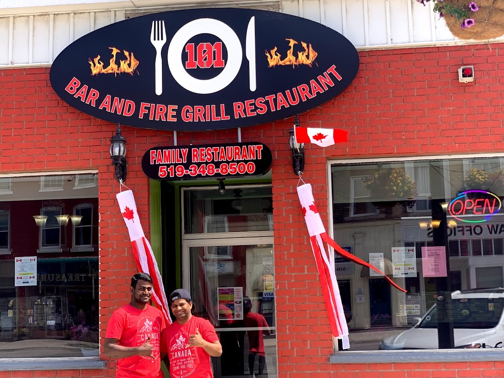 101 Bar and Fire Grill Restaurant | 101 Ontario Rd, Mitchell, ON N0K 1N0, Canada | Phone: (519) 348-8500