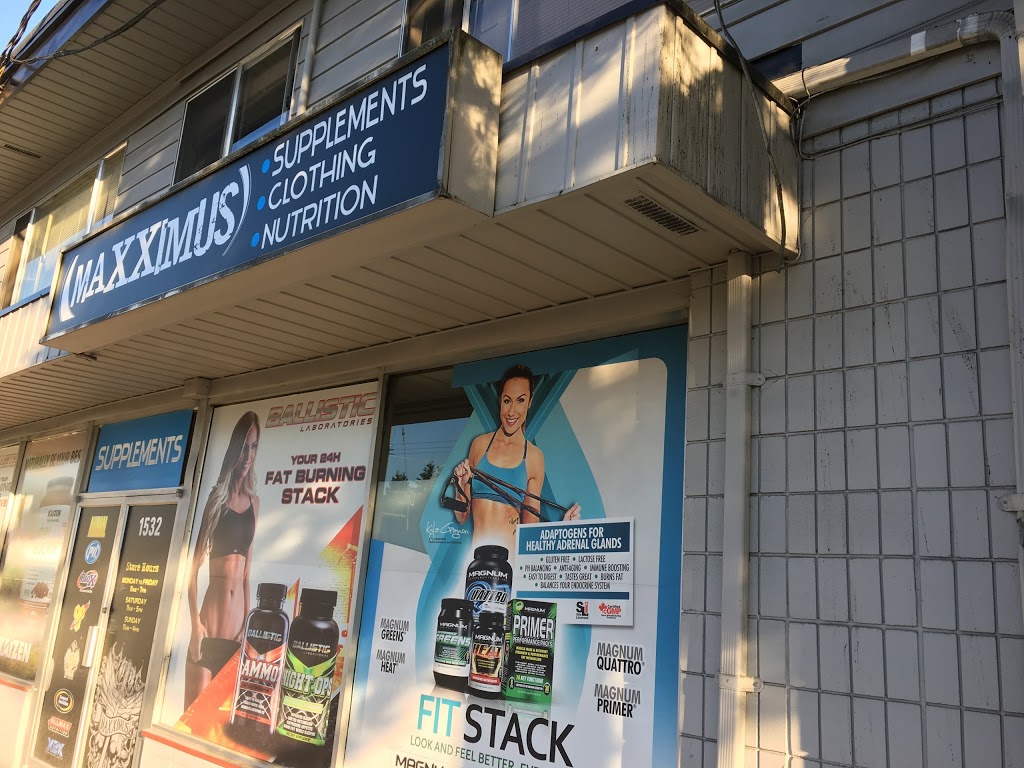 Maxximus Supplements | 1532 Prairie Ave, Port Coquitlam, BC V3B 1T3, Canada | Phone: (604) 474-0446