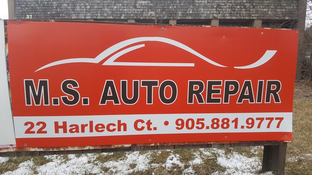 M.S AUTO REPAIR | 22 Harlech Ct, Thornhill, ON L3T 6L5, Canada | Phone: (905) 881-9777